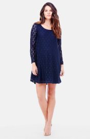 Ingrid and Isabel Dot Lace Maternity Dress at Nordstrom